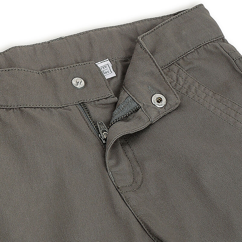 Boys Medium Grey Solid Trouser image number 2